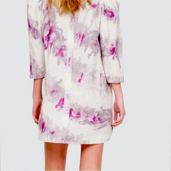 Sea New York Women's Tamara Dress S Tie Dye 100%Cotton - Picture 3 of 16